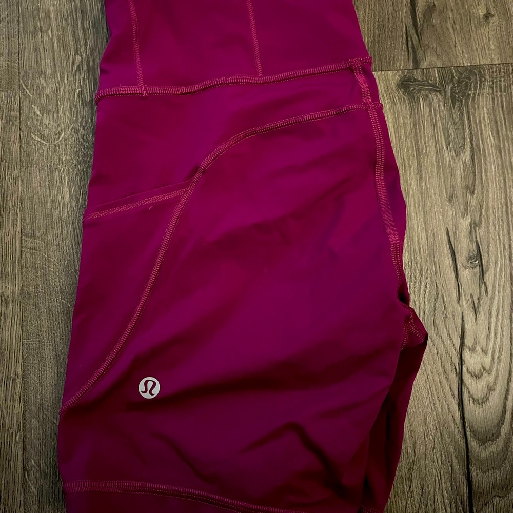 Pink/purple Lululemon shorts
